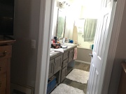 16-Master bath, water closet to the right beyond the door